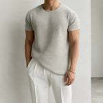 KNIT T-SHIRT FOR MEN