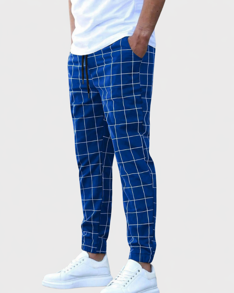 Edrien | Fashion Grid Joggers