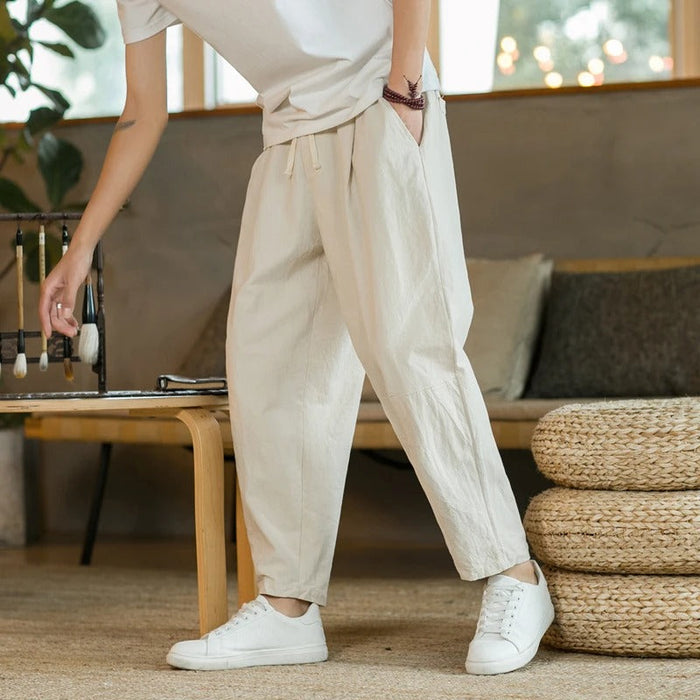 Jan | Drawstring casual trousers