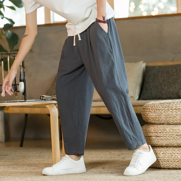 Jan | Drawstring casual trousers