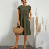 Irène | Robe fluide d'une élégance intemporelle