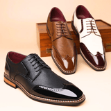BICOLORED SHOES FOR MEN
