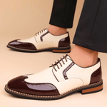 BICOLORED SHOES FOR MEN