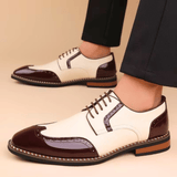 BICOLORED SHOES FOR MEN