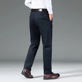 STRAIGHT WINTER TROUSERS FOR MEN