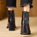 Claudia — Bottines de luxe à talon moyen