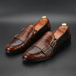 Whitman Double Monk Strap Loafers