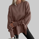Candice | Sweat ample à fentes latérales