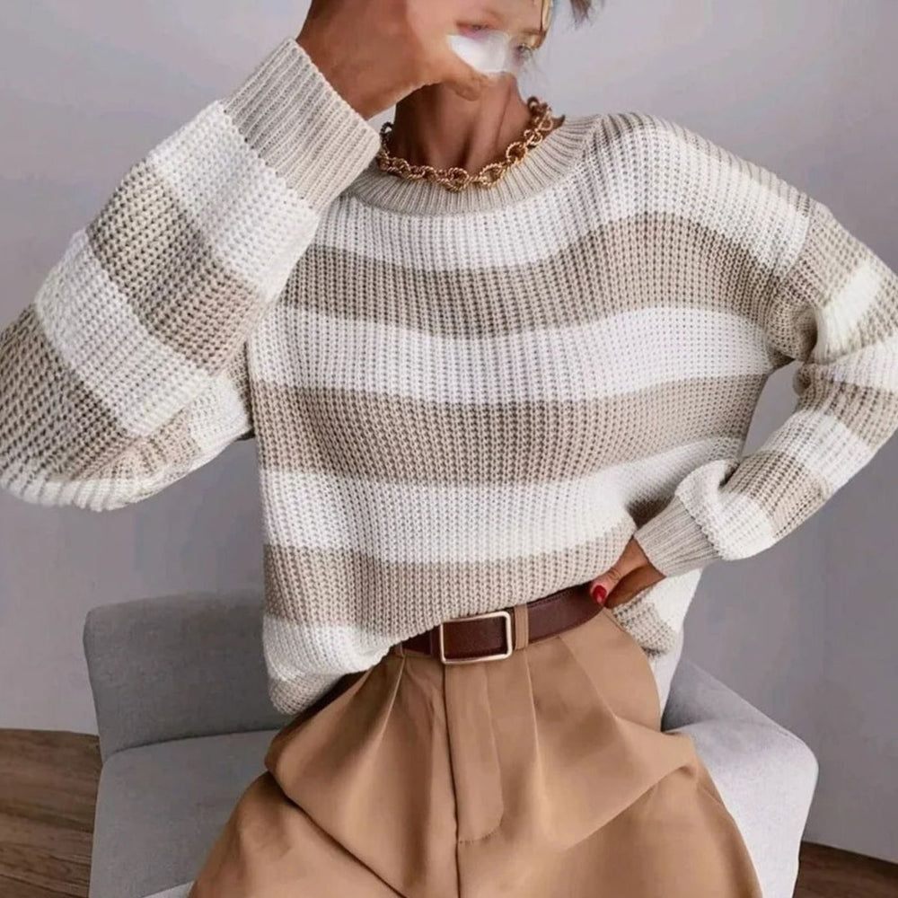 Le pull que l'on prend en premier.