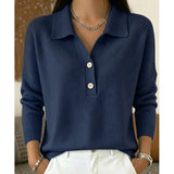 Iris | Pull élégant à col polo