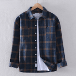 CHECKERED BUTTON SHIRT FOR MEN