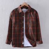 CHECKERED BUTTON SHIRT FOR MEN