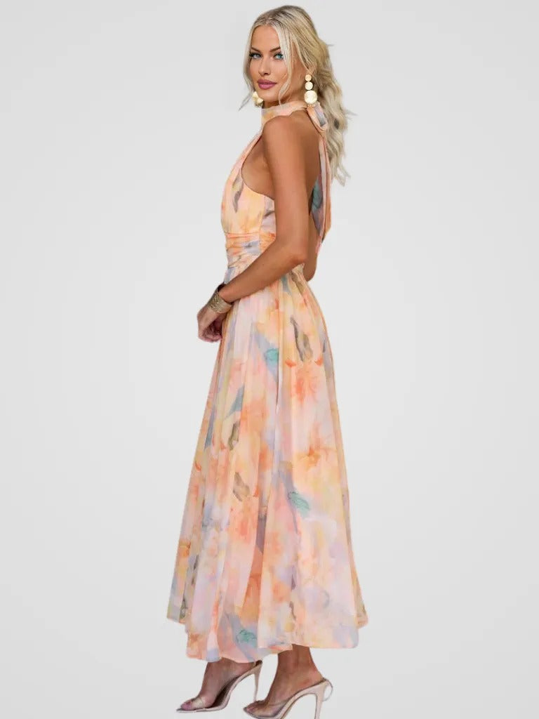 Elviana — Robe Midi Élégante