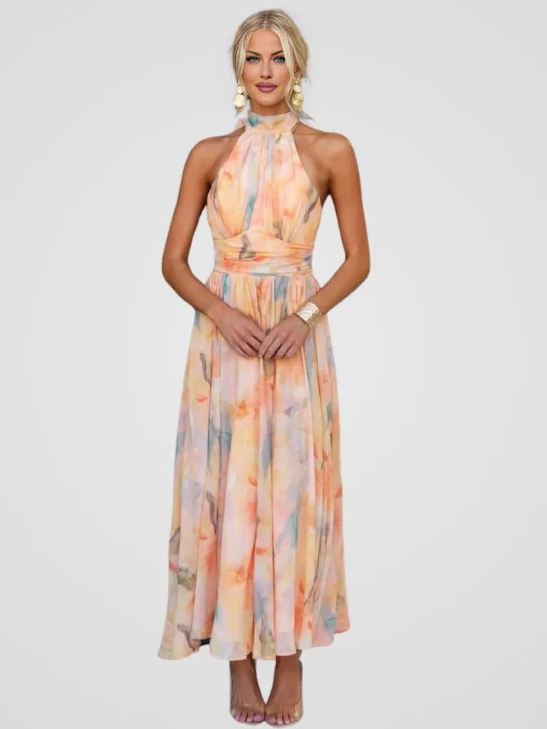 Elviana — Robe Midi Élégante