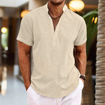 Zoreen | Summer shirt with button placket