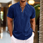 Zoreen | Summer shirt with button placket