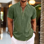 Zoreen | Summer shirt with button placket