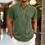Zoreen | Summer shirt with button placket