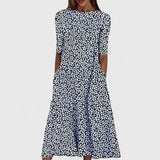 Sarah — Robe Midi Élégante